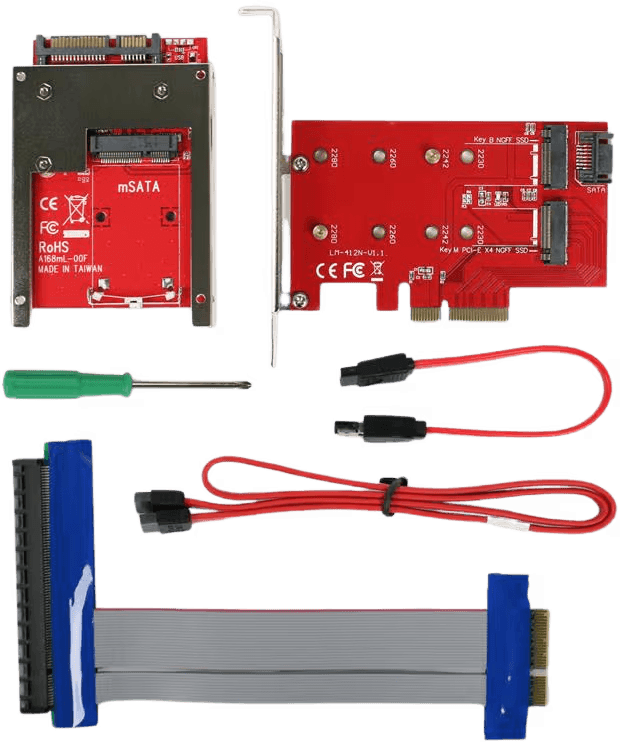 Wiebetech Ditto DX PCIe Adapter Bundle